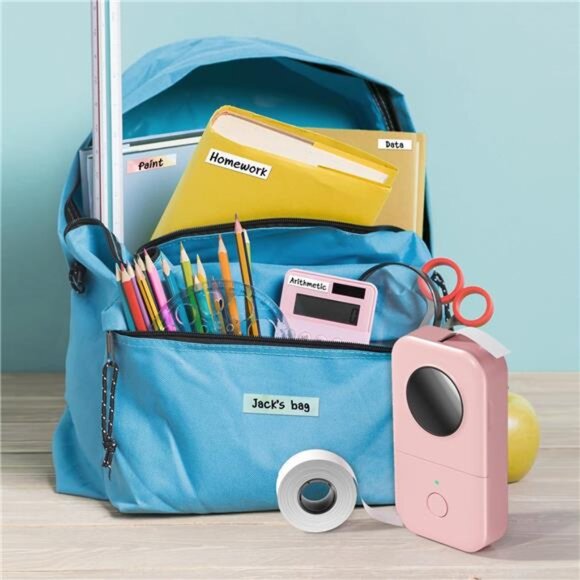 Label Maker Machine, D30 Portable Handheld Bluetooth Mini Label Maker Printer - Picture 2 of 6